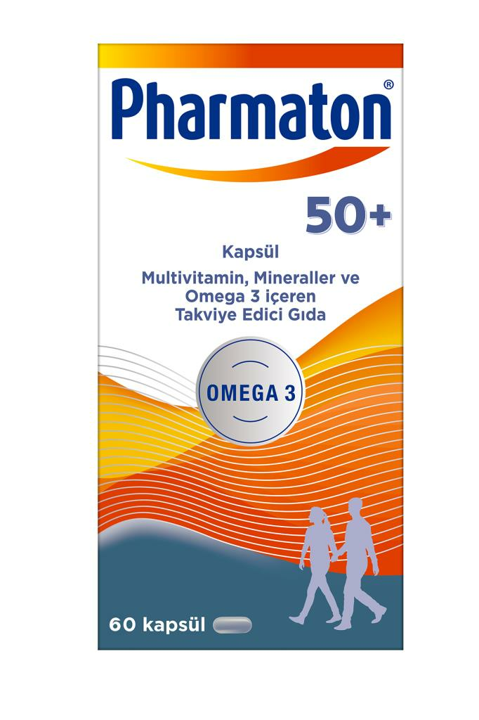 Pharmaton 50 Plus 60 Kapsül