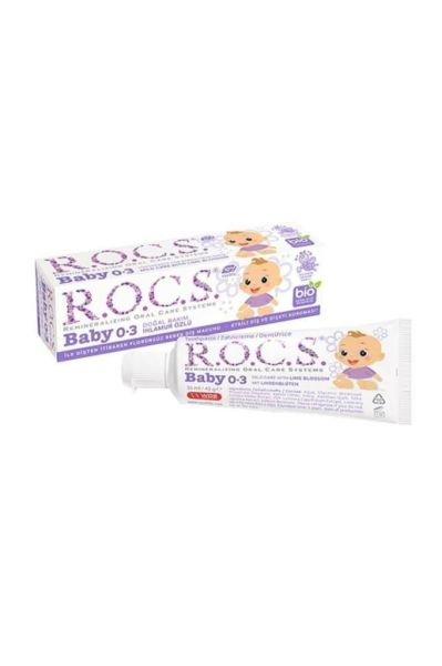 Rocs Baby 0-3 Yaş Ihlarmur Özlü Diş Macunu 35 ml