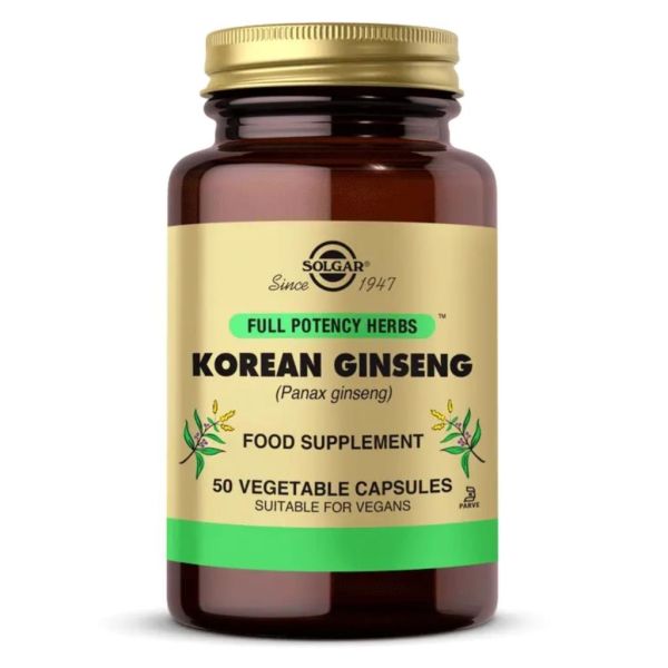 Solgar Korean Ginseng 50 Kapsül Vitamin