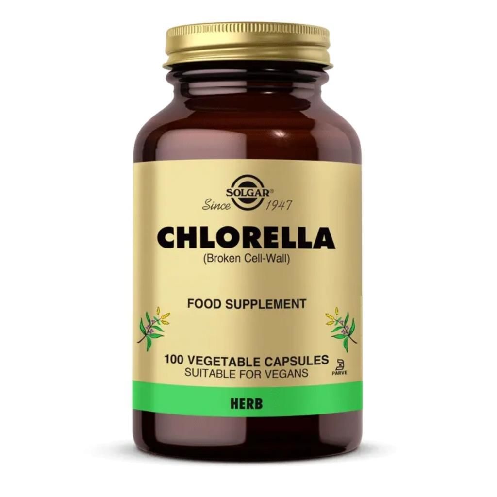 Solgar Chlorella 520 mg 100 Kapsül