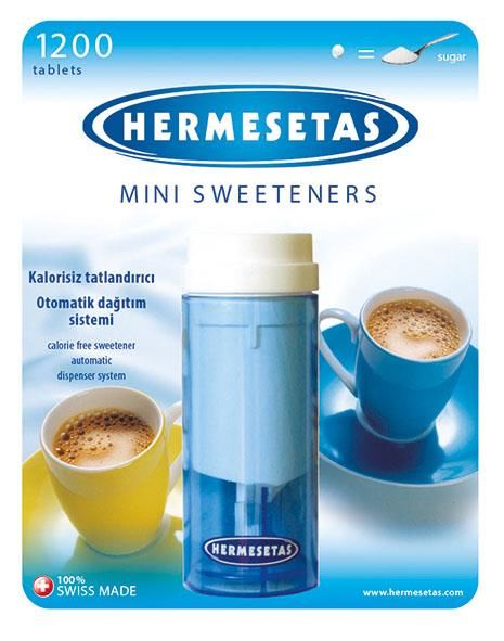 Hermesetas Klasik Tatlandırıcı 1200 Tablet