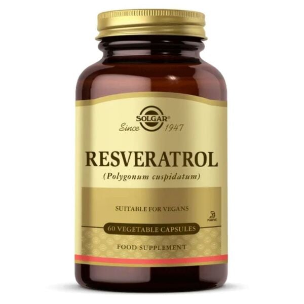 Solgar Resveratrol 60 Kapsül Vitamin