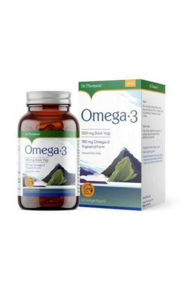 Dr.Thomson Omega-3 1200 mg Balık Yağı 50 Kapsül