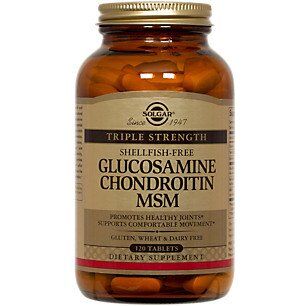 Solgar Glucosamine Chondroitin MSM 120 Tablet