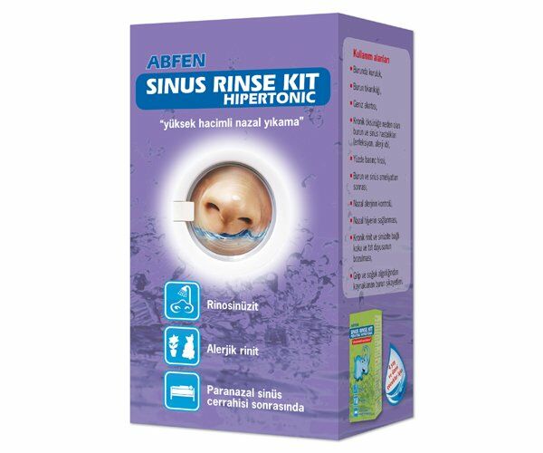 Abfen Sinus Rinse Kit Hipertonic