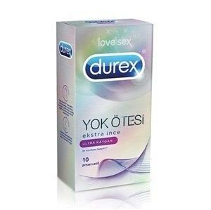 Durex Yok Ötesi Ultra Kaygan 10'lu Prezervatif