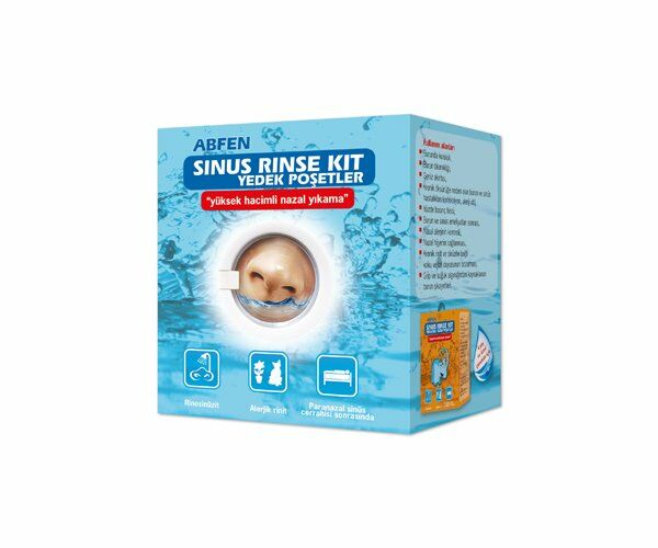 Abfen Sinus Rinse Kit Yedek Poşetler