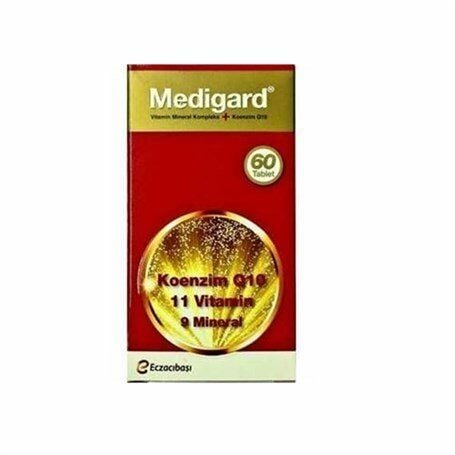 Medigard Koenzim Q10 + Multivitamin + Mineraller 60 Tablet