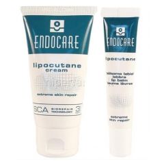 Endocare Lipocutane Duo Cream 50ml + Lip Balm 10ml