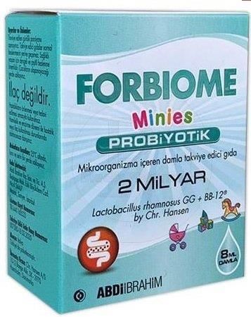 Forbiome Minies 2 Milyar Probiyotik Damla 8 ml