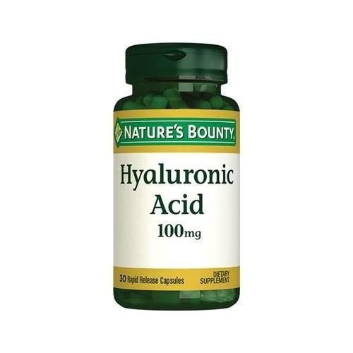 Nature's Bounty Hyaluronic Acid 100 mg 30 Kapsül
