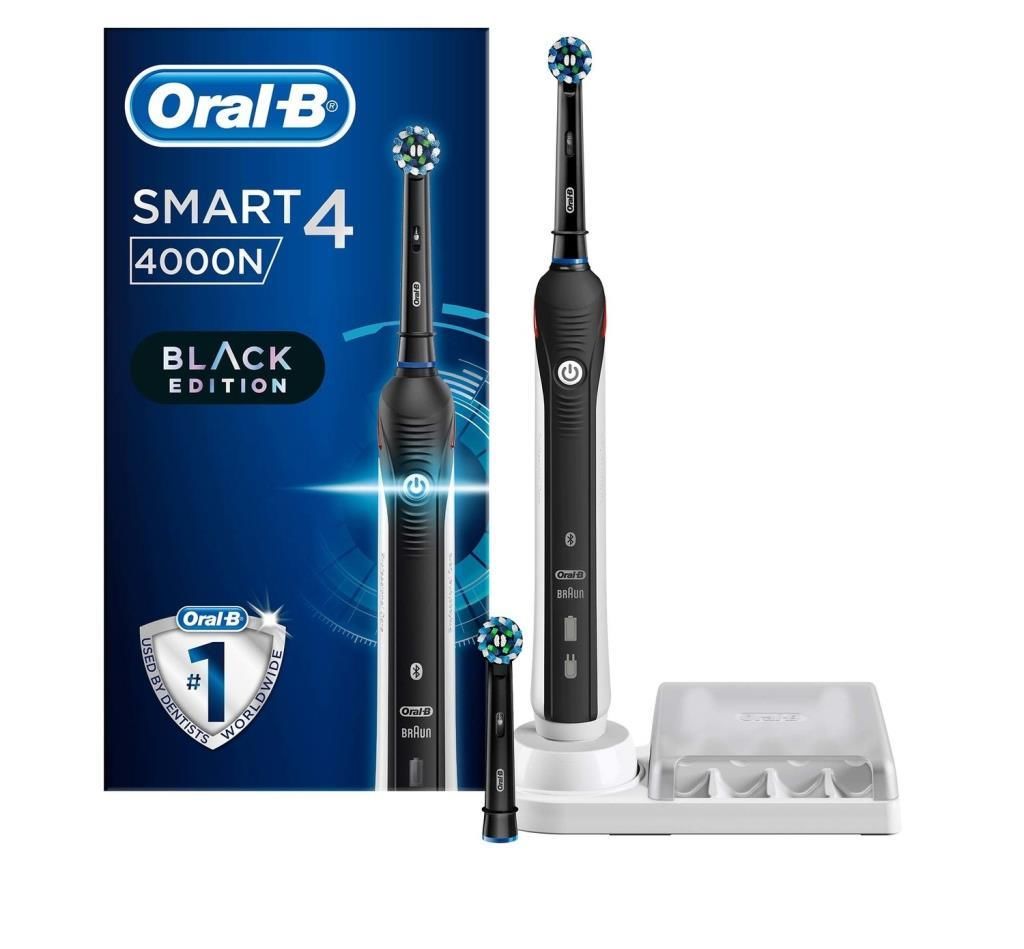 Oral-B Smart 4 4000 Black Edition Şarj Edilebilir Elektrikli Diş Fırçası