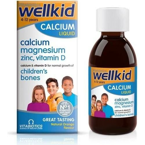 Vitabiotics Wellkid Calcium Liquid Şurup 150 ml