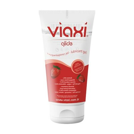 Viaxi Glide Çilek Kayganlaştırıcı 100 ml - YENİ ÜRÜN