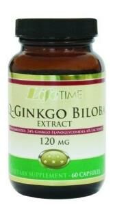 Life Time Q-Ginkgo Biloba Extract 120 mg 60 Kapsül