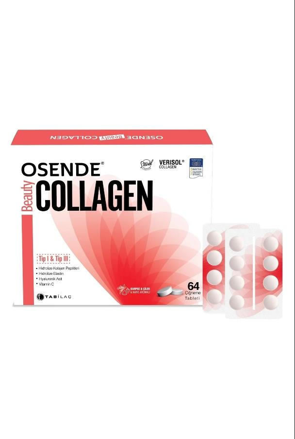 Osende Beauty Collagen 64 Çiğneme Tableti