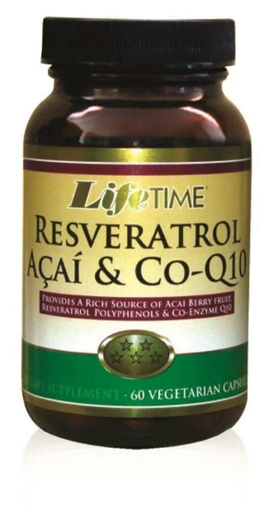 Life Time Q-Resveratrol Acai Coq10 60 Kapsül