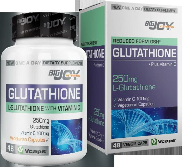BigJoy Glutathione 250 mg 48 Kapsül