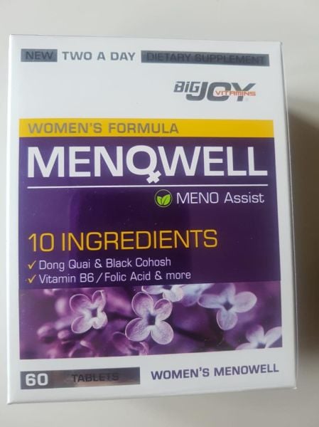 BigJoy Women's Formula Menowell 60 Tablet