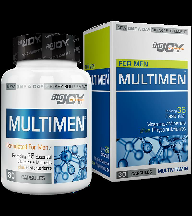 BigJoy Vitamins Multimen Mulltivitamin 30 Kapsül