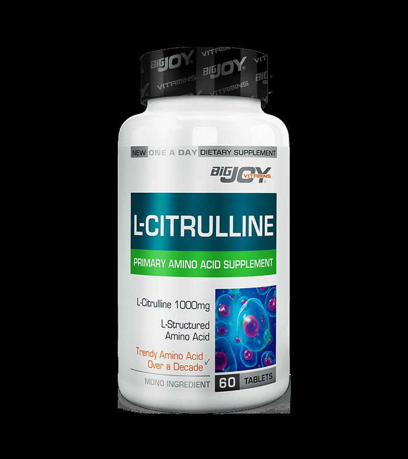 Bigjoy Vitamins L-Citruline 1000 Mg 60 Tablet