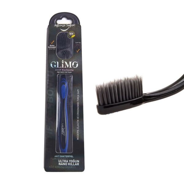 Glimo Aktif Karbonlu Diş Fırçası