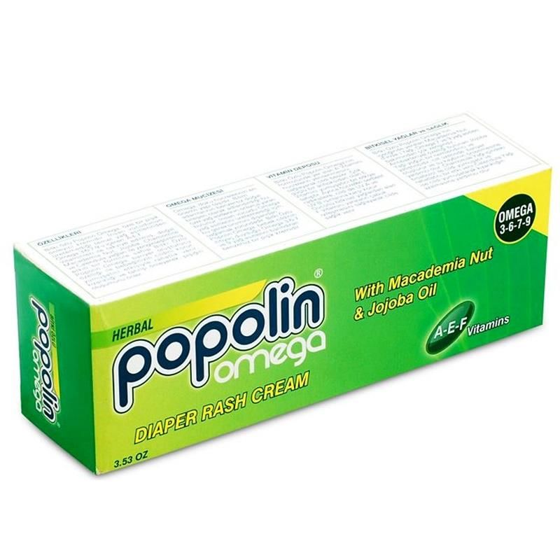 Popolin Omega 100 gr 3-6-7-9 Pişik Kremi 100 gr