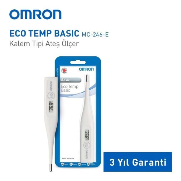 Omron Eco Temp Basic Dijital Ateş Ölçer