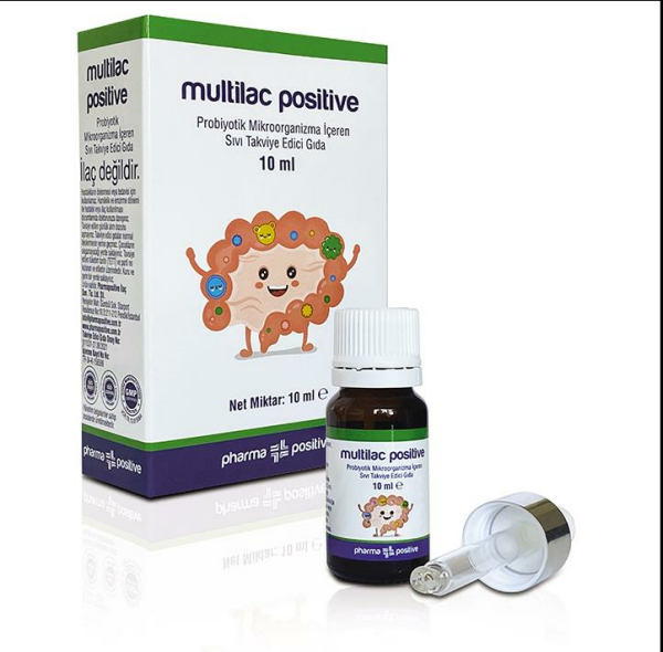 Multilac Positive Probiyotik 10 ml