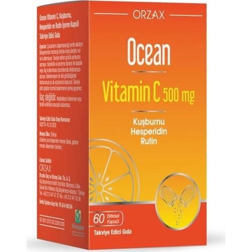 Ocean Vitamin C 500 mg 60 Kapsül