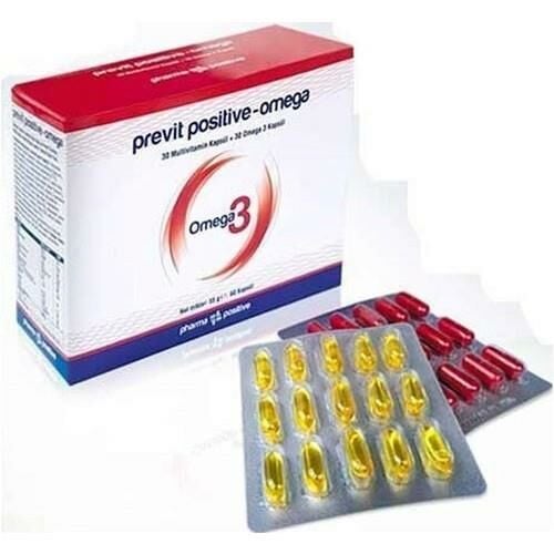 Previt Positive Omega-3 60 Kapsül