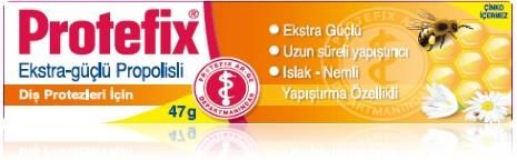 Protefix Ektra Güçlü Propolisli Yapıştırıcı Krem 47 gr