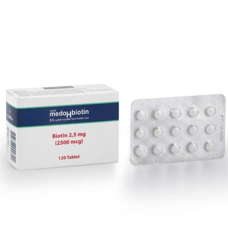 Dermoskin MedoHbiotin 2.5 mg 120 Tablet