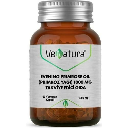 Venatura Evening Primrose Oil (Primroz Yağı) 1000 mg 60 Kapsül
