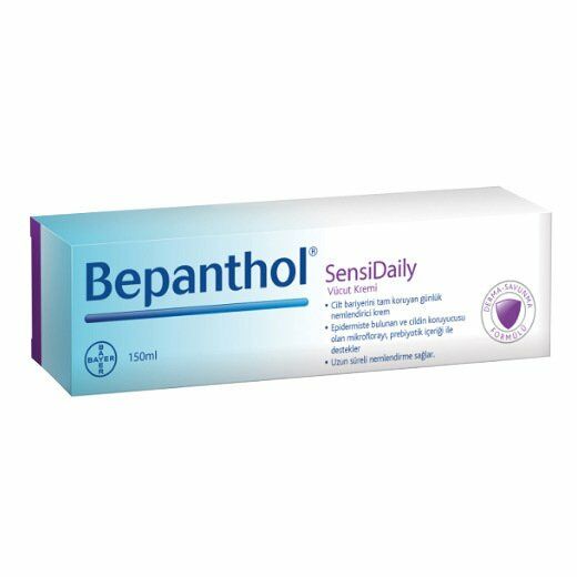 Bepanthol SensiDaily Cream 150 ml Vücut Kremi