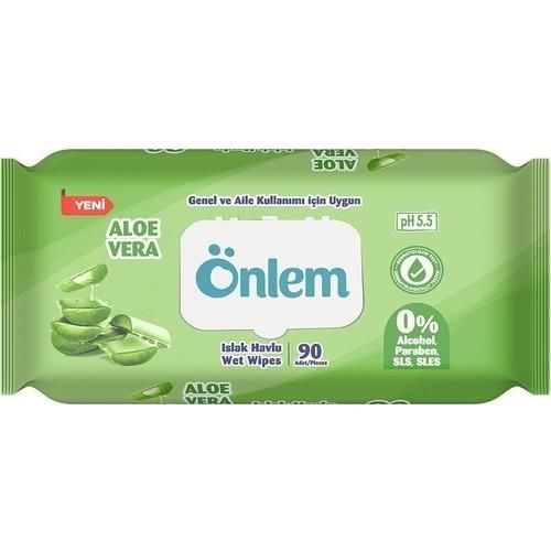 Önlem Islak Havlu Aloe Vera 90 Adet