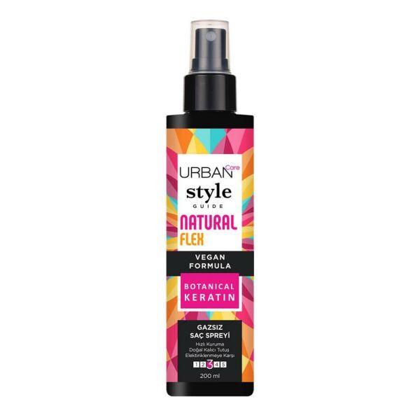 Urban Care Style Guide Natural Flex Gazsız Saç Spreyi 200 ml