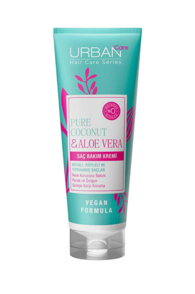 Urban Care Pure Coconut + Aloe Vera Saç Bakım Kremi 250 ml