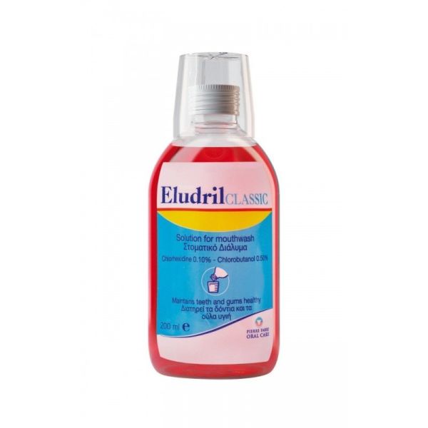 Eludril Classic 200 ml Ağız Bakım Suyu