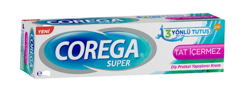 Corega Diş Protezi Yapıştırıcı Krem 20 gr (Tatsız)