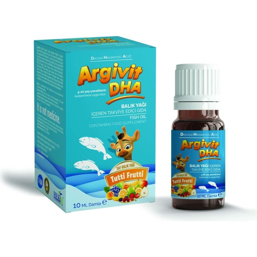 Argivit DHA Balık Yağı Damla 10 ml