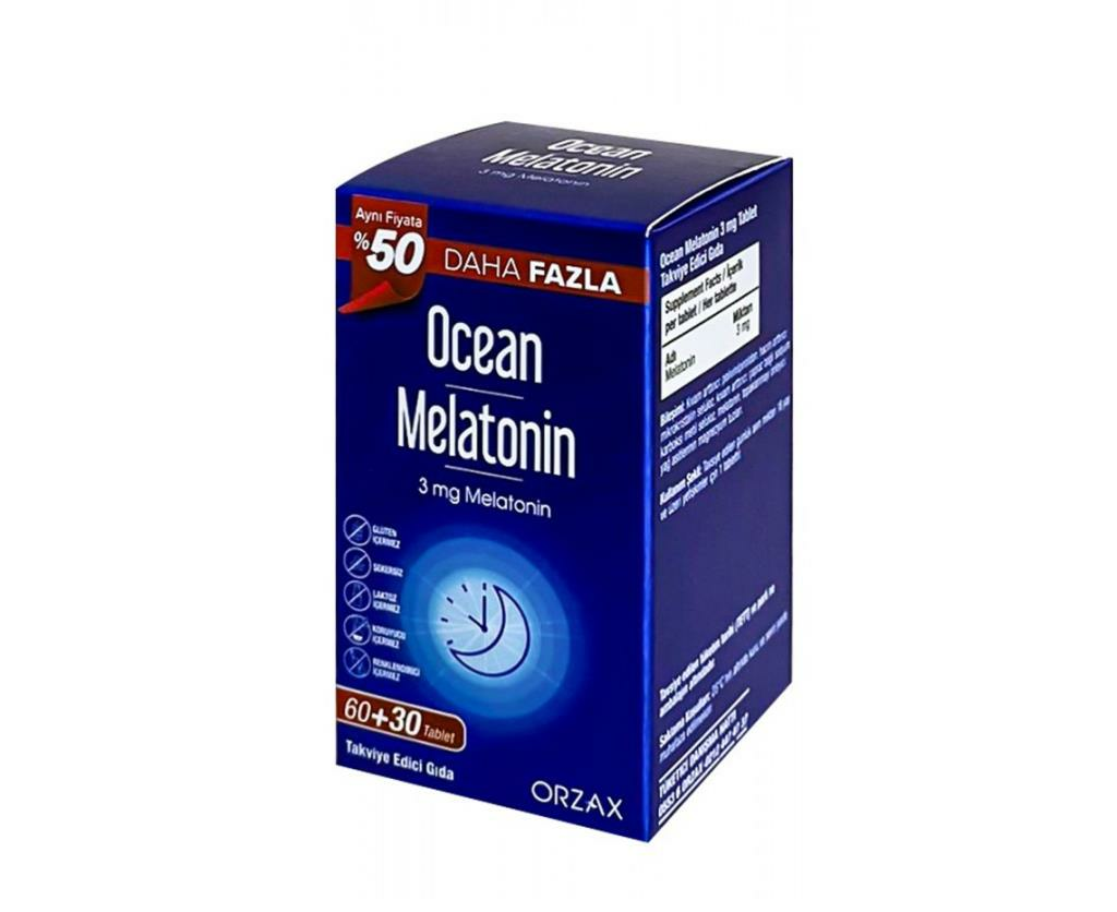 Ocean Melatonin 3mg 90 Tablet