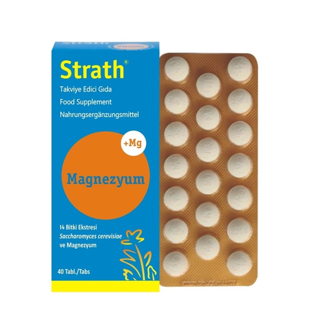 Strath Magnezyum 40 Tablet