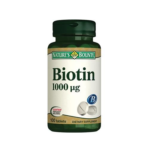 Natures Bounty Biotin 1000 mg 100 Tablet