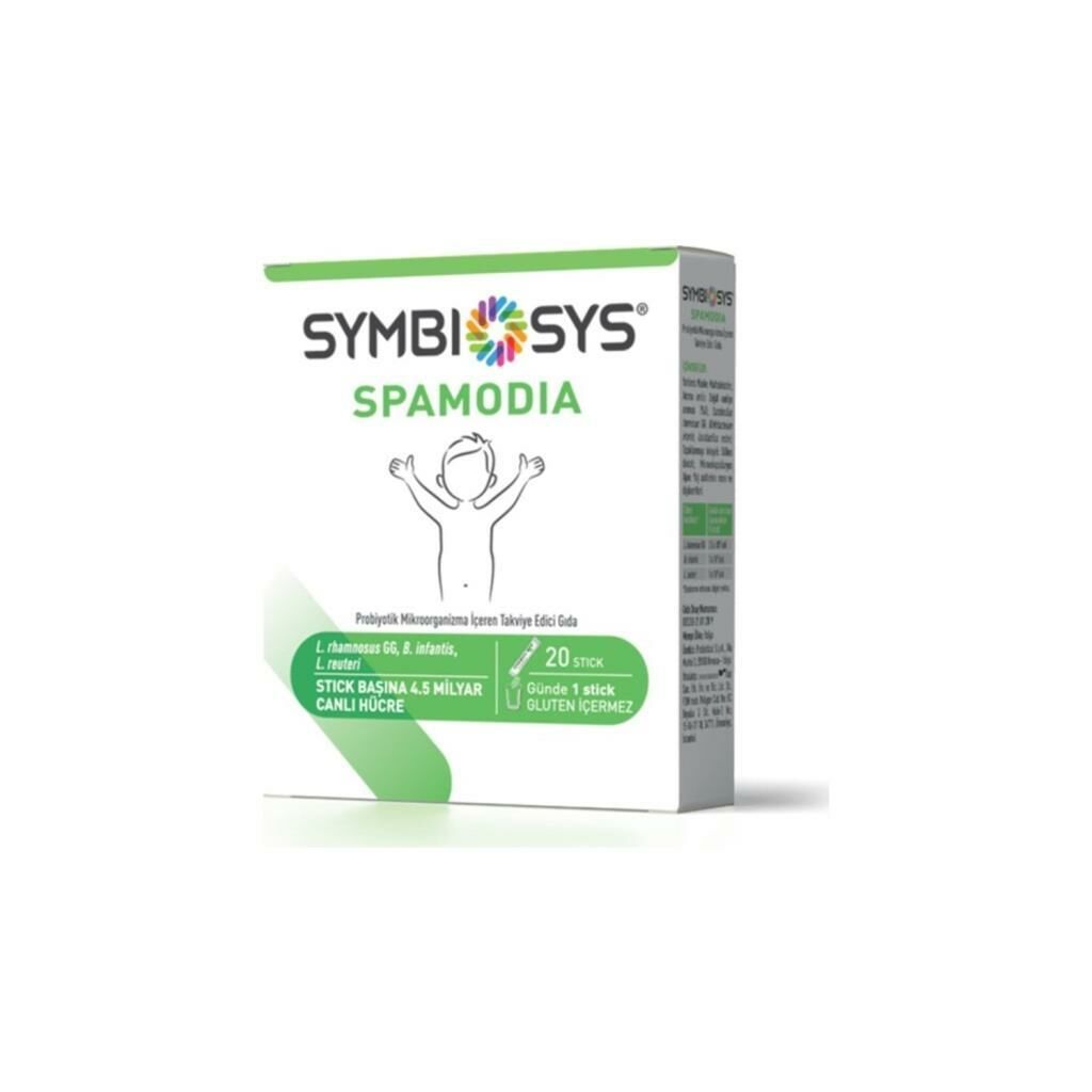 Symbiosys Spamodia Probiyotik 20 Saşe