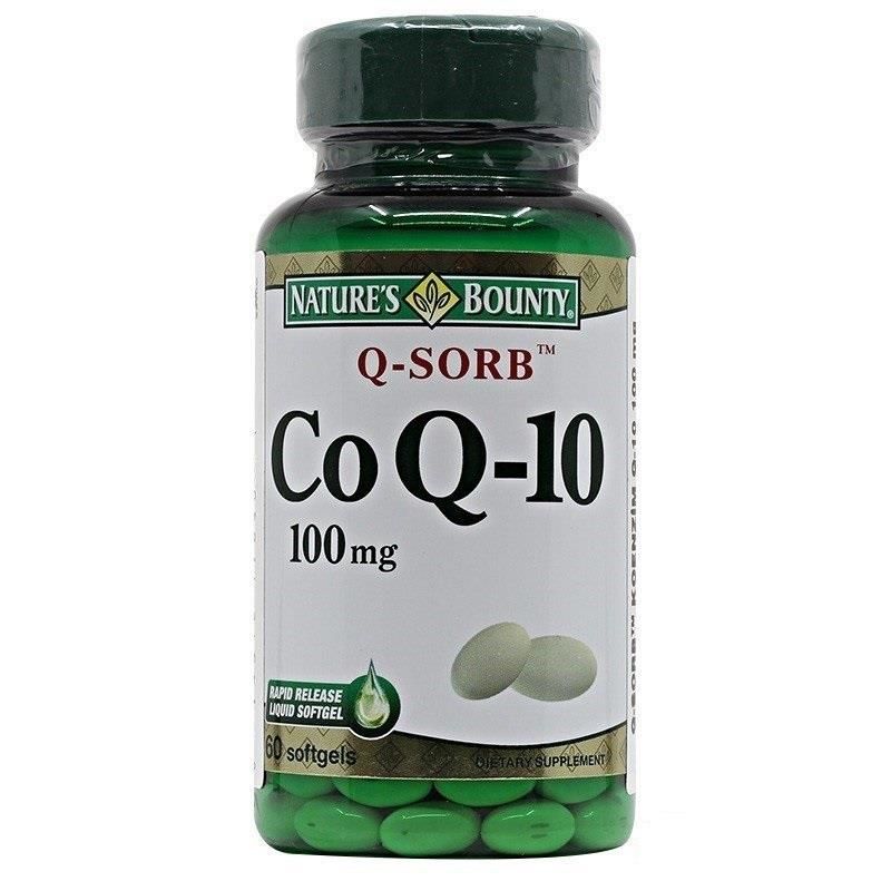 Nature's Bounty Co-Q10 Q-Sorb Plus 100 mg 60 Kapsül