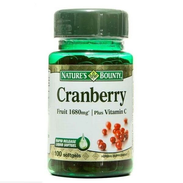 Nature's Bounty Cranberry 4200 mg Vitamin C 100 Kapsül