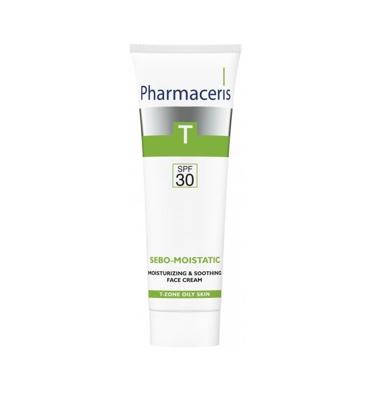 Pharmaceris T Sebo-Moistatic SPF 30 Nemlendirici ve Yatıştırıcı Yüz Kremi 50 ml