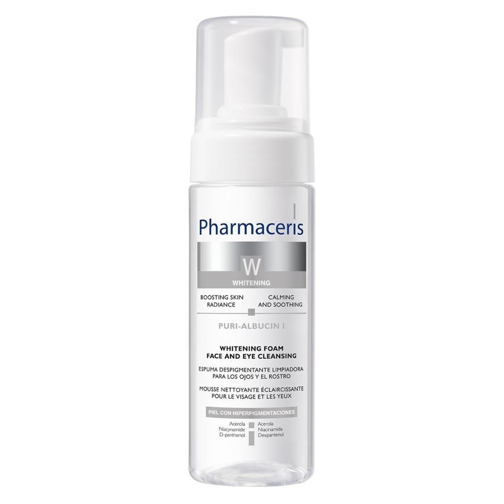 Pharmaceris W Puri-Albucin I Whitening Foam Face +Eye Cleansing Gel 150 ml