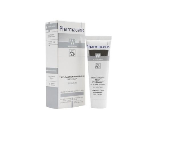 Pharmaceris W Albucin Triple Action SPF 50 Skin Lightining Day Cream 50 ml